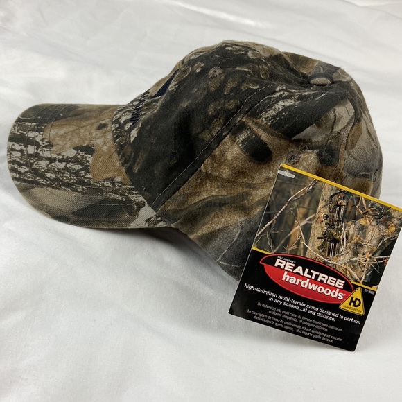 Realtree hardwood high definition multi terrain camo ball cap - Picture 2 of 8